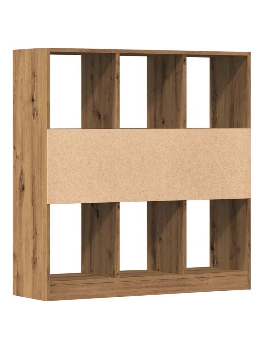 Knihovna dub artisan 97,5x29,5x100 cm kompozitní dřevo