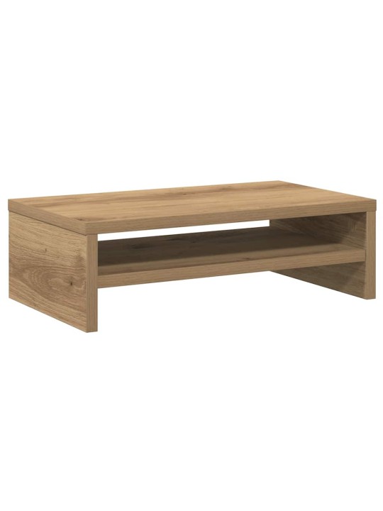 Stojan na monitor dub artisan 42x24x13 cm kompozitní dřevo