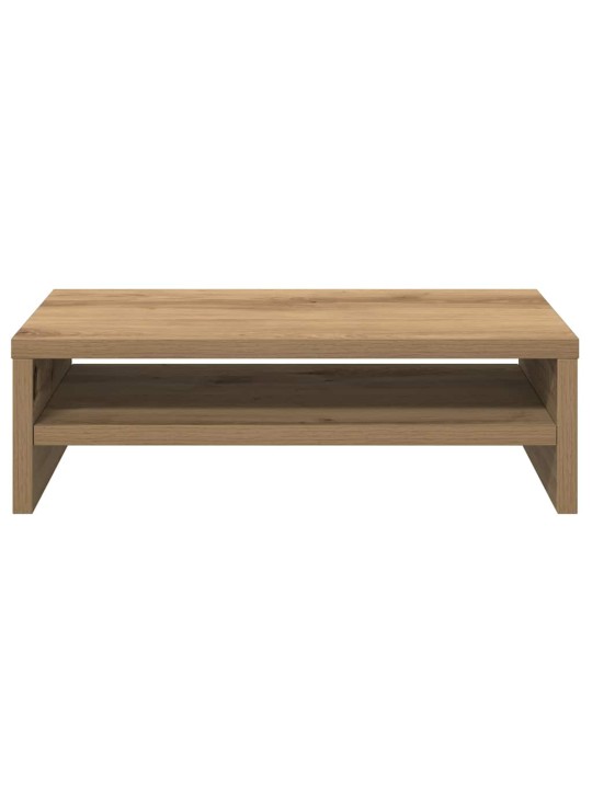 Stojan na monitor dub artisan 42x24x13 cm kompozitní dřevo