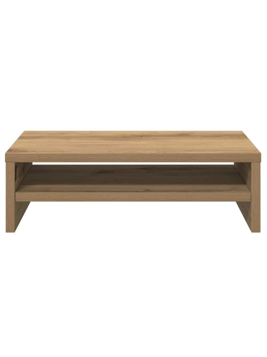Stojan na monitor dub artisan 42x24x13 cm kompozitní dřevo