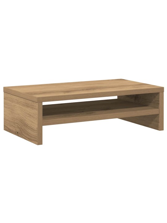 Stojan na monitor dub artisan 42x24x13 cm kompozitní dřevo