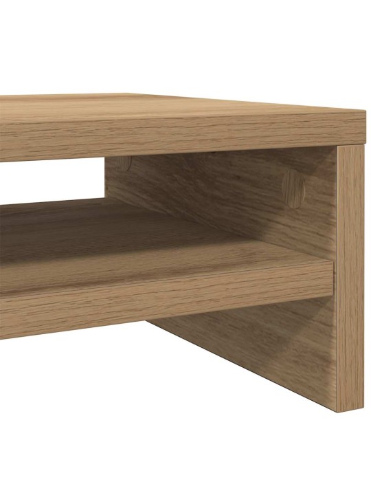 Stojan na monitor dub artisan 42x24x13 cm kompozitní dřevo