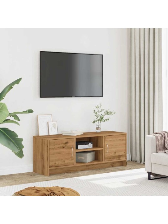 TV skříňka dub artisan 102x30x37,5 cm kompozitní dřevo