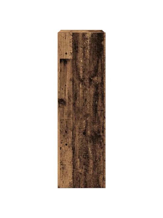 Knihovna/příborník staré dřevo 66 x 30 x 98 cm kompozitní dřevo