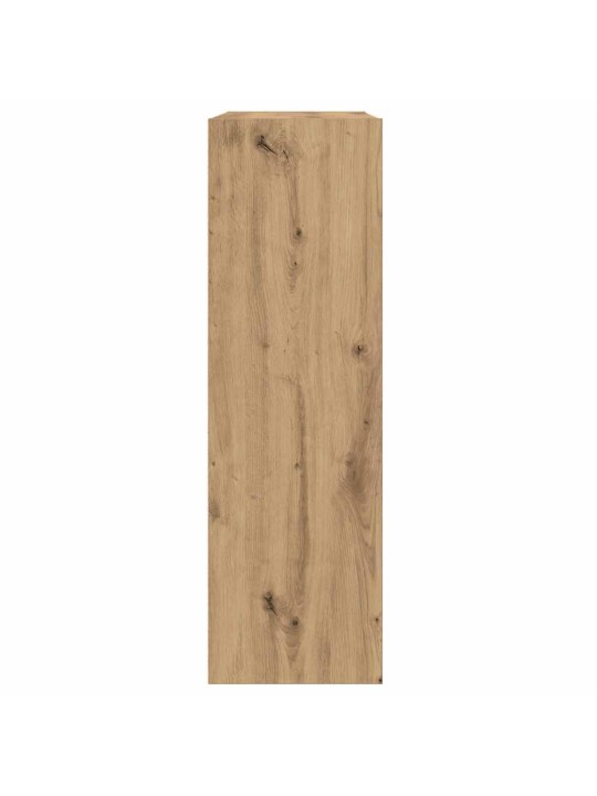 Knihovna/příborník dub artisan 66 x 30 x 98 cm kompozitní dřevo