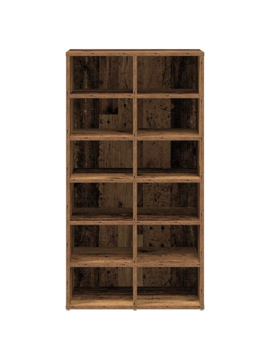 Botník old wood 54 x 34 x 100,5 kompozitní dřevo