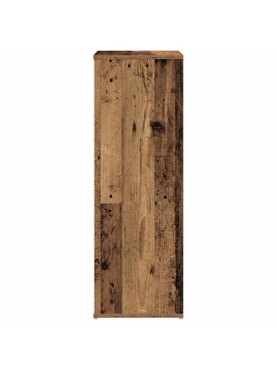 Botník old wood 54 x 34 x 100,5 kompozitní dřevo