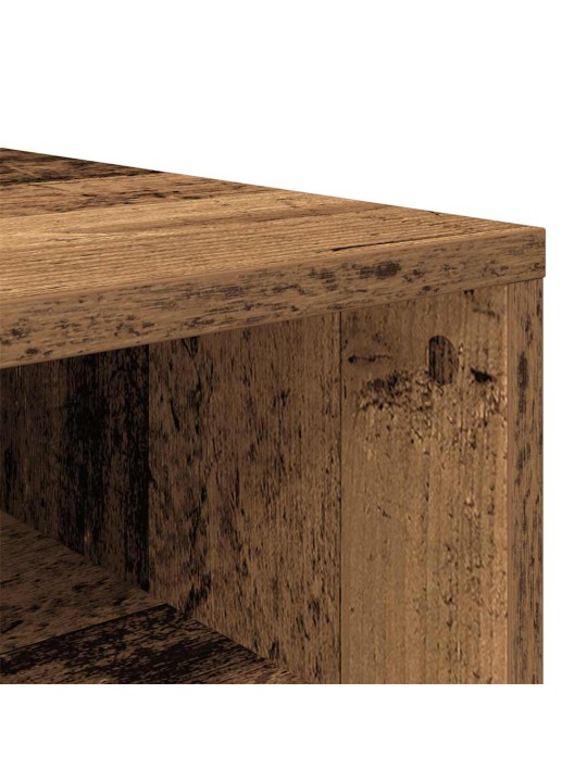 Botník old wood 54 x 34 x 100,5 kompozitní dřevo