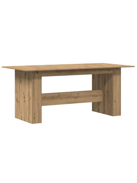 Jídelní stůl dub artisan 180x90x76 cm kompozitní dřevo