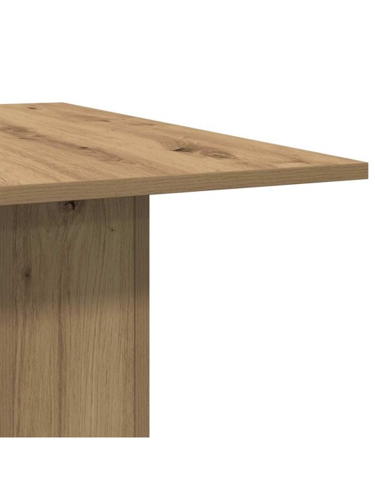 Jídelní stůl dub artisan 180x90x76 cm kompozitní dřevo