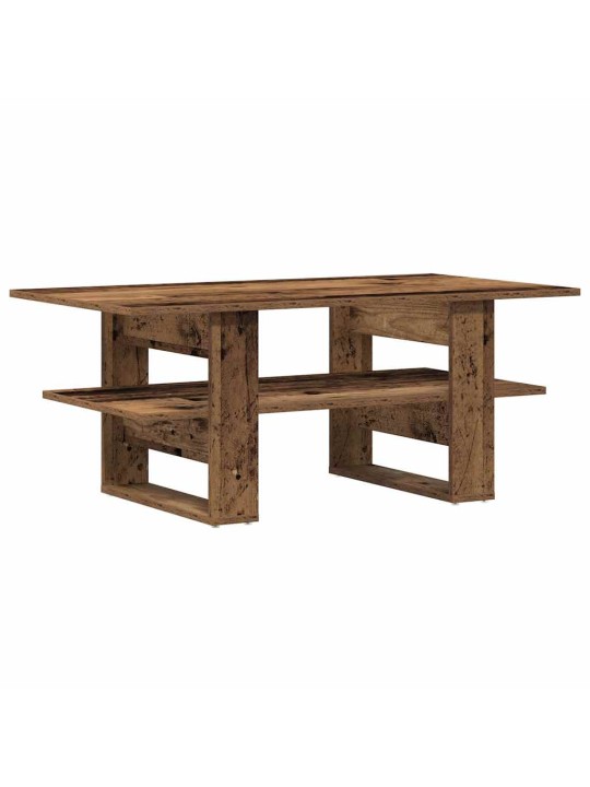 Konferenční stolek old wood 102 x 55 x 42 cm kompozitní dřevo