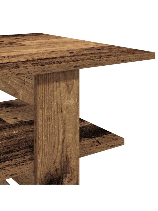 Konferenční stolek old wood 102 x 55 x 42 cm kompozitní dřevo
