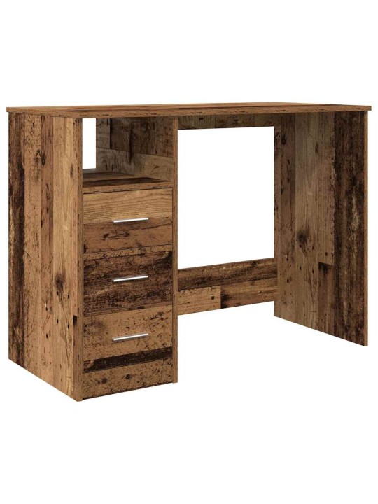 Psací stůl old wood 102x76x50 cm kompozitní dřevo
