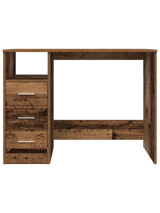 Psací stůl old wood 102x76x50 cm kompozitní dřevo