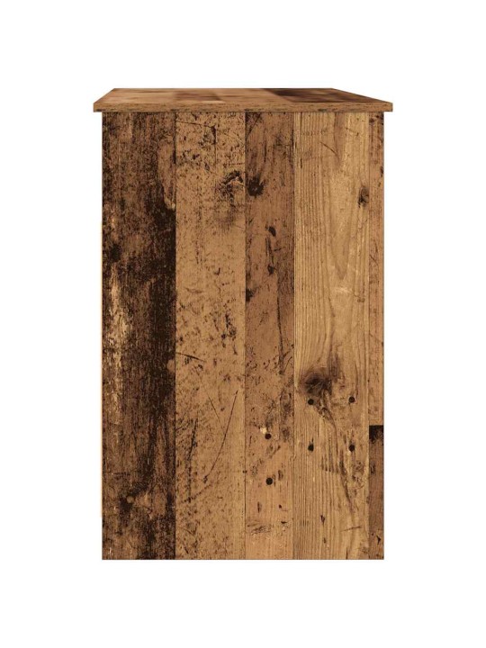 Psací stůl old wood 102x76x50 cm kompozitní dřevo