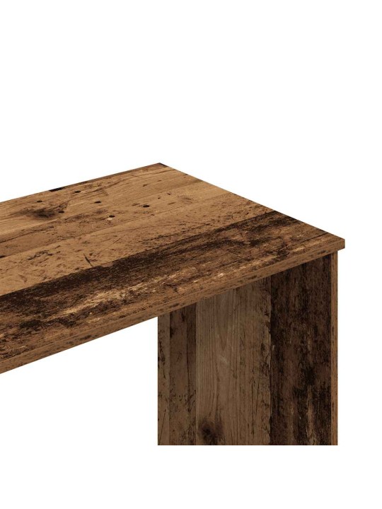 Psací stůl old wood 102x76x50 cm kompozitní dřevo