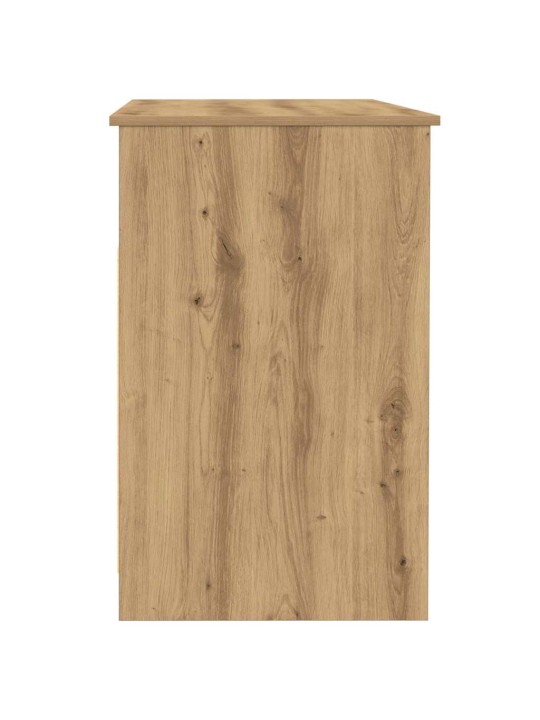 Psací stůl dub artisan 102x76x50 cm kompozitní dřevo