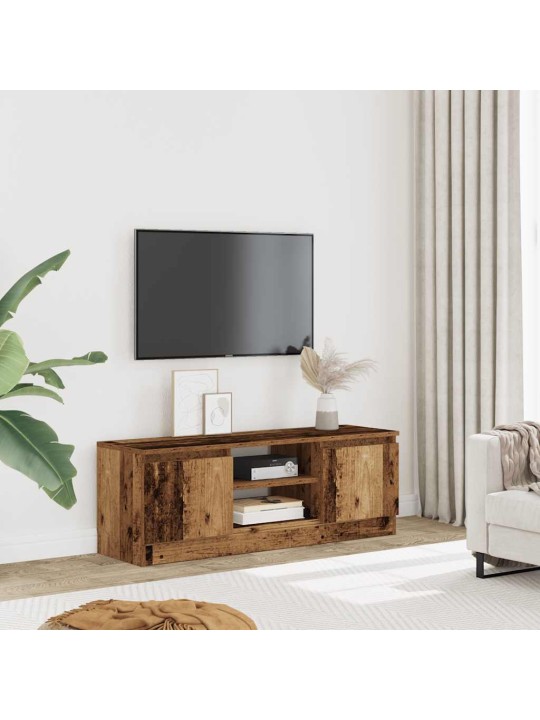 TV stolek starého dřeva 102x30x36 cm kompozitní dřevo