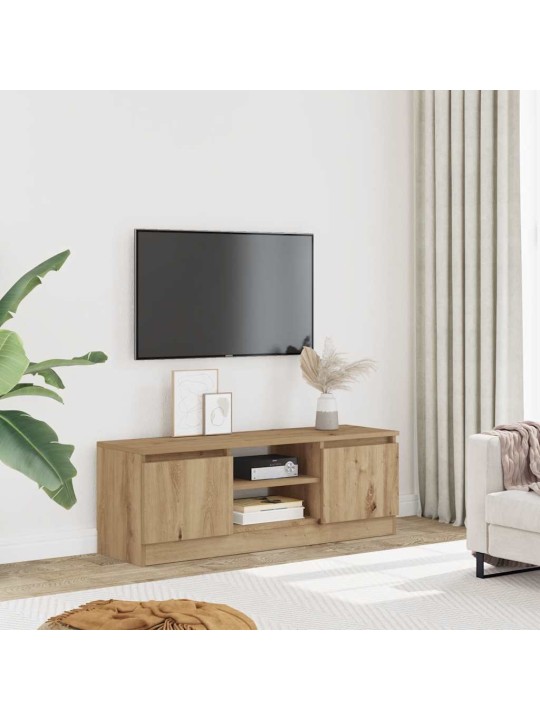 TV stolek dub artisan 102x30x36 kompozitní dřevo