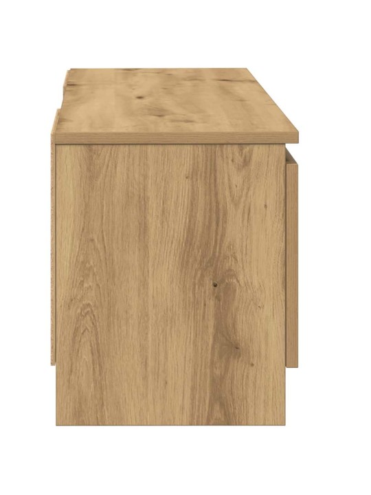 TV stolek dub artisan 102x30x36 kompozitní dřevo