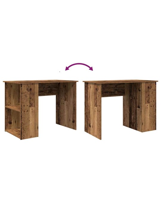 Psací stůl old wood 100x55x75 cm kompozitní dřevo