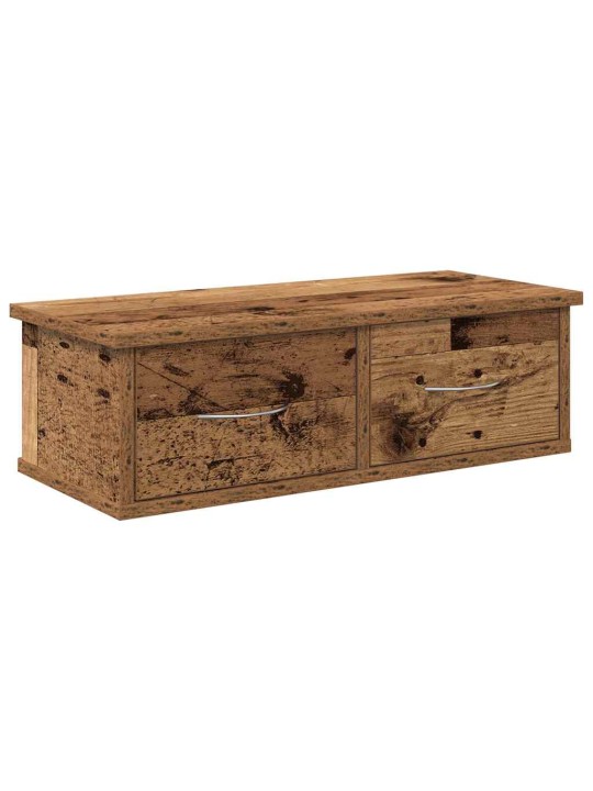 Nástěnná skříňka old wood 60x26x18,5 cm kompozitní dřevo