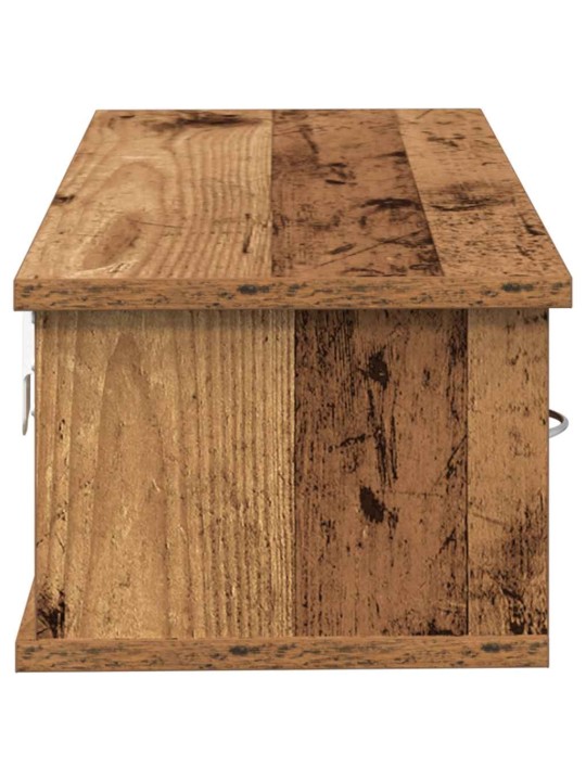 Nástěnná skříňka old wood 60x26x18,5 cm kompozitní dřevo