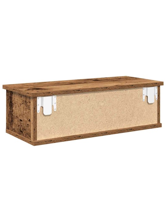 Nástěnná skříňka old wood 60x26x18,5 cm kompozitní dřevo
