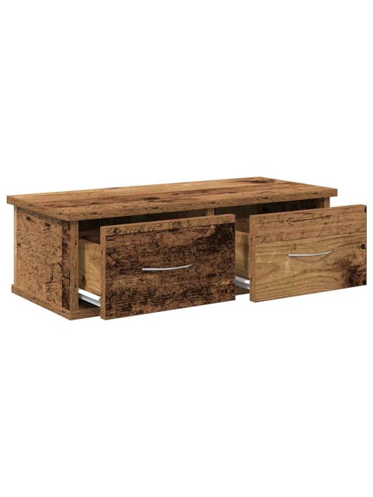 Nástěnná skříňka old wood 60x26x18,5 cm kompozitní dřevo