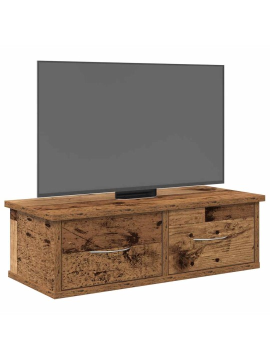 Nástěnná skříňka old wood 60x26x18,5 cm kompozitní dřevo