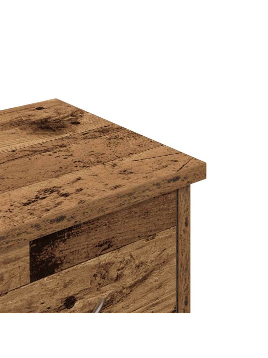 Nástěnná skříňka old wood 88 x 26 x 18,5 cm kompozitní dřevo