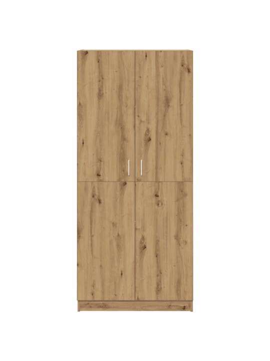 Šatní skříň dub artisan 80 x 52 x 180 cm kompozitní dřevo