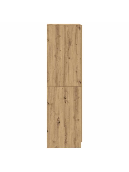 Šatní skříň dub artisan 80 x 52 x 180 cm kompozitní dřevo