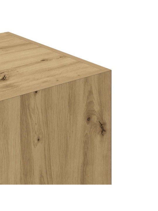 Šatní skříň dub artisan 80 x 52 x 180 cm kompozitní dřevo