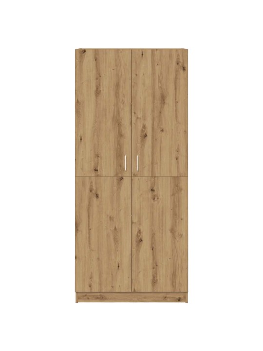 Šatní skříň dub artisan 90 x 52 x 200 cm kompozitní dřevo