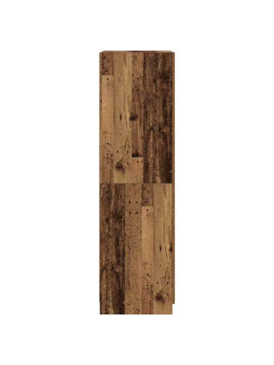 Šatní skříň old wood 80 x 52 x 180 cm kompozitní dřevo