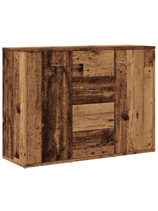 Příborník old wood 88 x 30 x 64 cm kompozitní dřevo