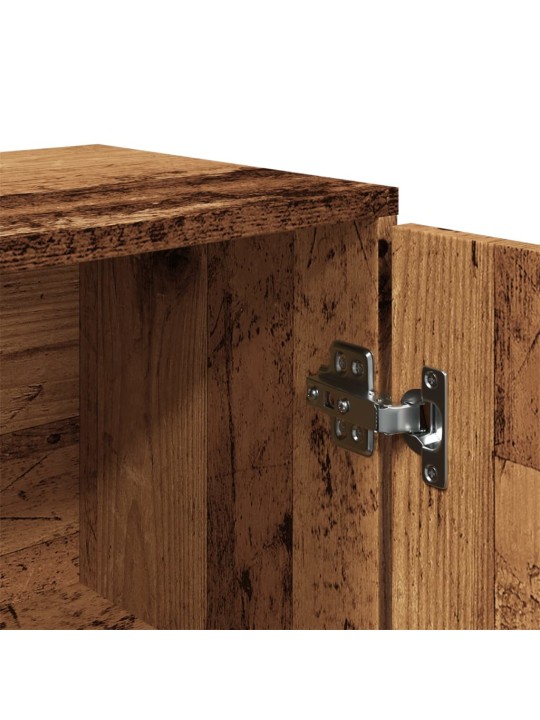 Příborník old wood 88 x 30 x 64 cm kompozitní dřevo