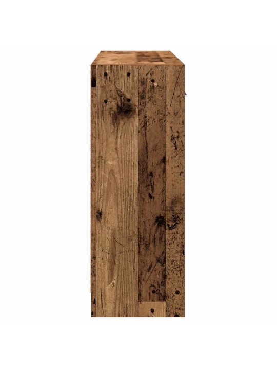 Příborník old wood 91x28x75 cm kompozitní dřevo