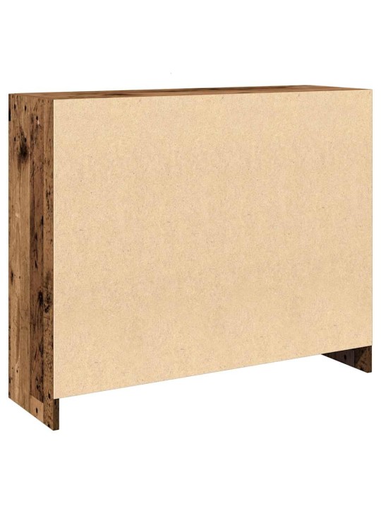 Příborník old wood 91x28x75 cm kompozitní dřevo