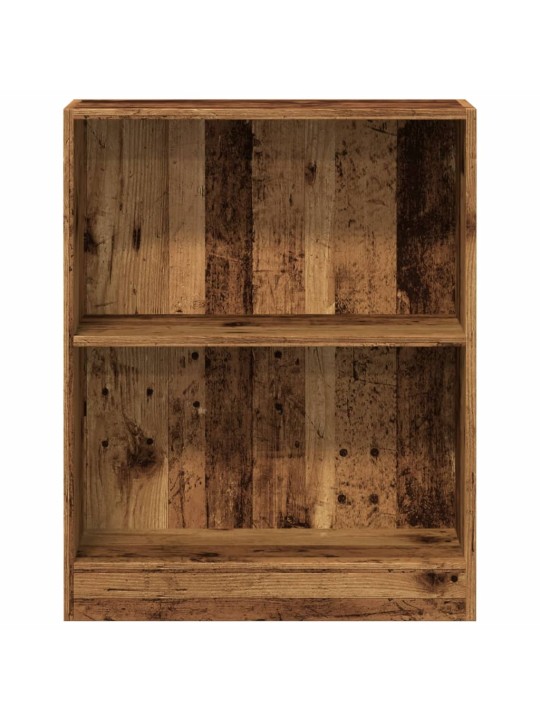 Knihovna old wood 60 x 24 x 76 cm kompozitní dřevo