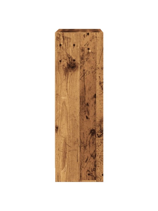 Knihovna old wood 60 x 24 x 76 cm kompozitní dřevo