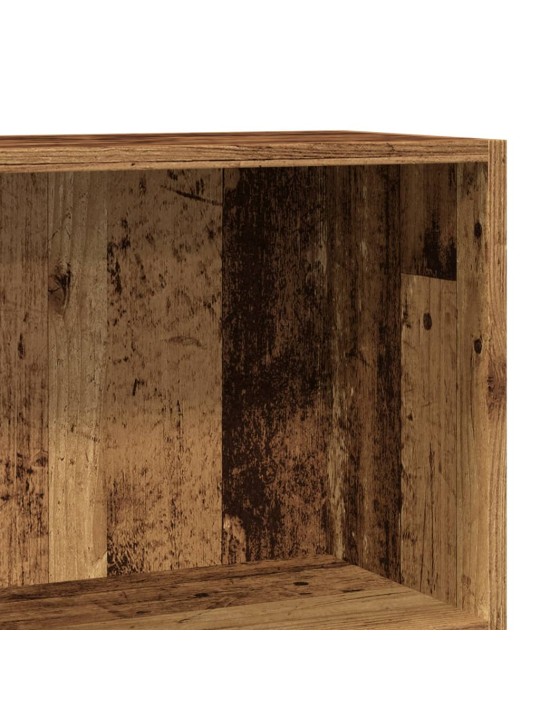 Knihovna old wood 60 x 24 x 76 cm kompozitní dřevo