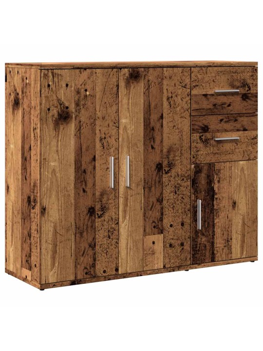 Příborník old wood 91 x 29,5 x 75 cm kompozitní dřevo