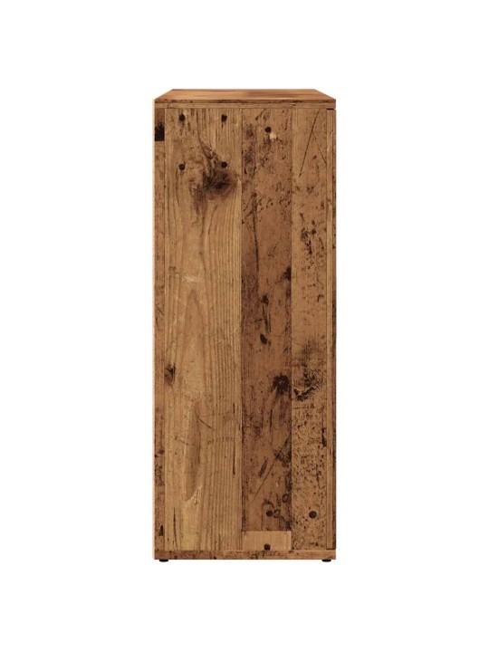 Příborník old wood 91 x 29,5 x 75 cm kompozitní dřevo