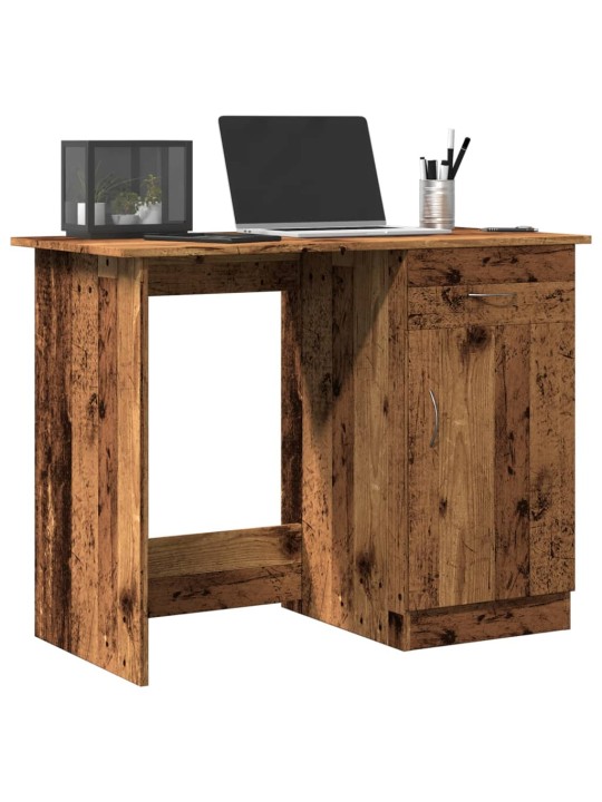 Psací stůl old wood 100 x 50 x 76 cm kompozitní dřevo
