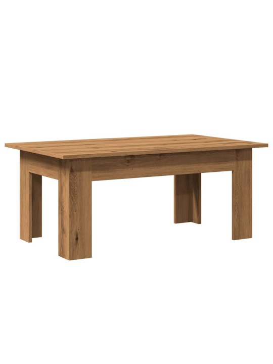 Konferenční stolek dub artisan 100x60x42 cm kompozitní dřevo