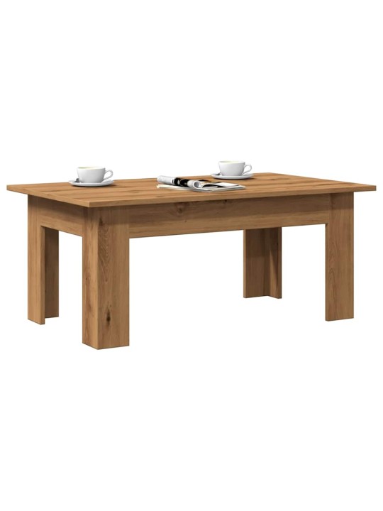 Konferenční stolek dub artisan 100x60x42 cm kompozitní dřevo
