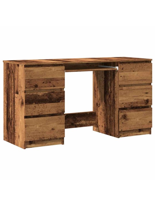 Psací stůl old wood 140 x 50 x 77 cm kompozitní dřevo