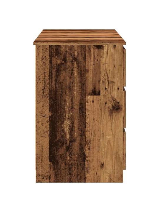Psací stůl old wood 140 x 50 x 77 cm kompozitní dřevo